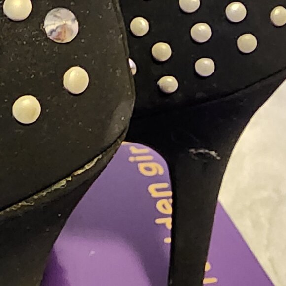 Madden Girl size 8.5 zip up booties 5 inch heels - Picture 9 of 12